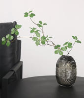 Rama De Planta Artificial De Loto Guanyin 90Cm Hojas De Loto Para Decoración Zen Interior Arreglo Floral Silken Sin Químicos - details 13