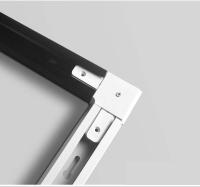 Juego De Rail De Pista De Luz 2 Hilo 0.5M 1M Lámpara LED Para Sala De Estar Conectores Recto/L Forma Caja De Techo Brushed Nickel - details 7