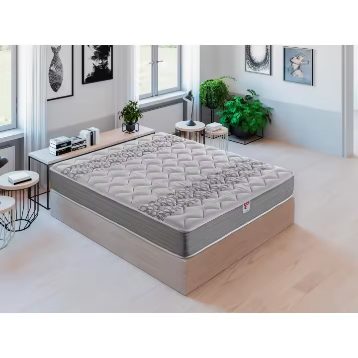 PIKOLIN, Colchón Egeo | Viscoelástico Carbono de Gama Alta | Máxima Calidad y Confort | Firmeza Media | Altura 24 cm - 1