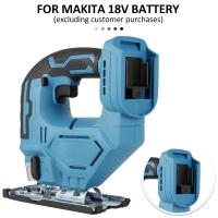 Sábanas Eléctricas Portátiles Sin Cuerda Multi-Función Para Carpintería Herramienta De Trabajo Con Corte Ajustable Para Madera 18V Sin Batería - details 5