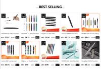 Pluma Fuente De Metal Jinhao X850 Negra Con Punta Iridium EF F Para Escuela Y Oficina Suministros De Escritura Con Tinta Estación De Trabajo - details 0