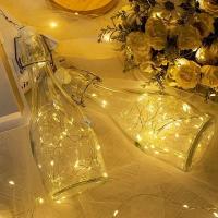 10Pcs Luces De Enredadera LED Para Jardín Con Batería Incluida Decoración De Fiesta De Boda Y Habitaciones Exterior - details 6