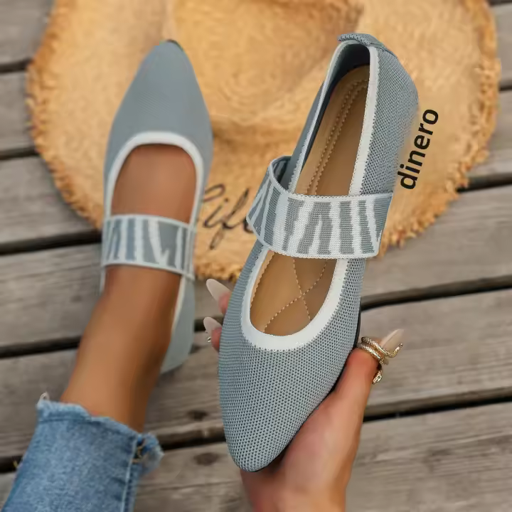 Zapatillas Planas Para Mujer Verano Moda Nueva Diseñador Loafers Antideslizantes Cómodas Zapatos Planos Casuales Bajo Punto Para Uso Diario - 1