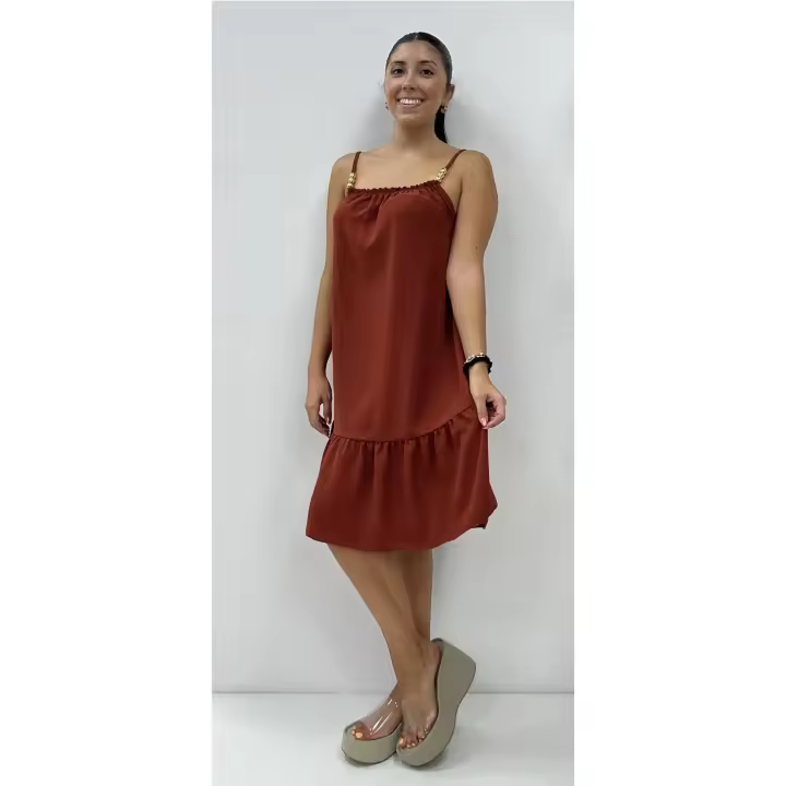 Vestido Erin Teja - 1