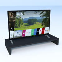 Henor Soporte Tv Madera FSC®. Elevador de Pantalla Tv  85-115x35x12 Cm. Mueble de tv. Soporta 50Kg. - details 5