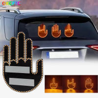 Tira De Luz LED Para Coche Con Control Remoto Y Gestos Accesorios Para Dedo Medio Iluminación De Palma Decorativa Y Atmosférica Material ABS Voltaje 5V - details 0