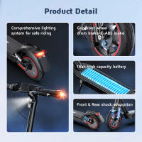 iScooter i10 Max Scooter Eléctrico, Motor de 750W, Batería de 48V 18Ah, Neumático de 10 pulgadas, Velocidad Máxima de 45km/h, Autonomía de 80km, Resistente al Agua IP54, Suspensión Delantera y Trasera, Control a través de App - details 1