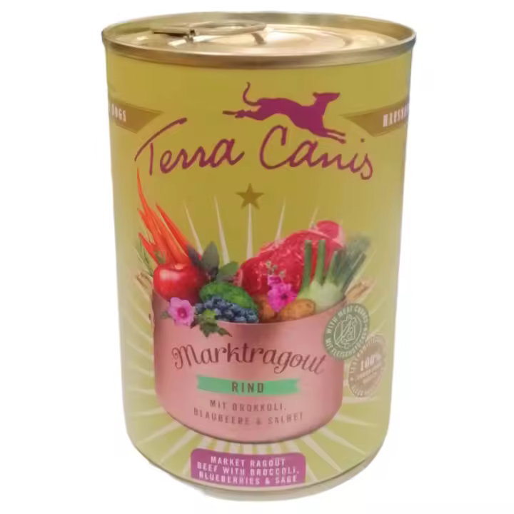 Terra Canis Ragout Buey y Brocoli 385g - 1