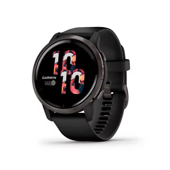 GARMIN VENU 2 NEGRO/PIZARRA SMARTWATCH MULTIDEPORTE WIFI GPS INTEGRADO FRECUENCIA ACTIVIDAD SUEÑO 45 MM - 1