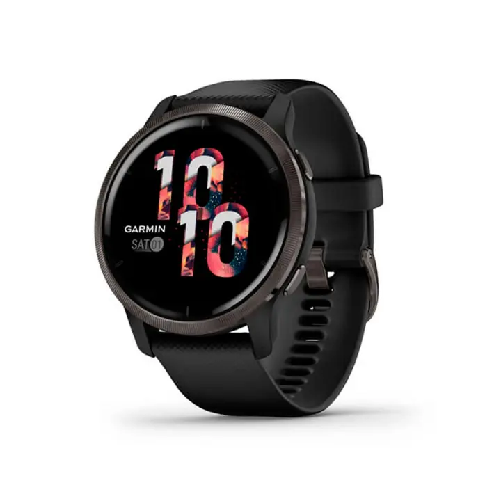 GARMIN VENU 2 NEGRO/PIZARRA SMARTWATCH MULTIDEPORTE WIFI GPS INTEGRADO FRECUENCIA ACTIVIDAD SUEÑO 45 MM - 1