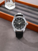 Reloj De Cuarzo De Lujo Para Hombre Con Correa De Cuero Reloj De Pulsera Deportivo Casual Con Calendario Estilo Business Regalo Para Novio - details 10