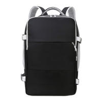 Mochila de viaje de gran capacidad para Mujer, Bolso de Día informal, impermeable, antirobus, Con Correa de equipamiento y Puerto de carga USB - details 0