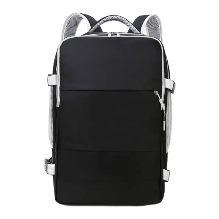 Mochila de viaje de gran capacidad para Mujer, Bolso de Día informal, impermeable, antirobus, Con Correa de equipamiento y Puerto de carga USB - 1