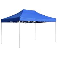 vidaXL Carpa Plegable Profesional Aluminio 4,5x3 m Cenador Pagoda Jardín Color Azul,  Blanco,  Crema y mas - details 0