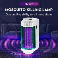 Lampara Eléctrica Nueva 2024 Para Asesinar Mosquitos Con Choque Eléctrico USB Repelente De Insectos Trampa Anti-Mosquitos Para Dormitorio Al Aire Libre - details 5