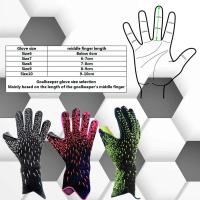 Guantes De Portero Profesional De Fútbol Para Adultos Y Niños Látex Grueso Protección Deportes Fútbol Guantes De Portero - details 1