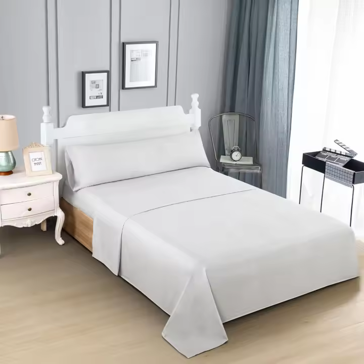 TODOBIEN STORE - Juego de Sábanas para Cama 3 Piezas - 1 Sábanas Bajera Ajustable Cama 90,105,135,150,180 con Encimera  y 1 Funda de Almohada Larga (Gris Perla) - 1