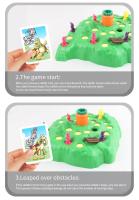Juego De Mesa Educativo Para Niños Juego De Carreras De Conejos Juguetes De Rotación De Batata Juego Familiar De Educación Temprana - details 2
