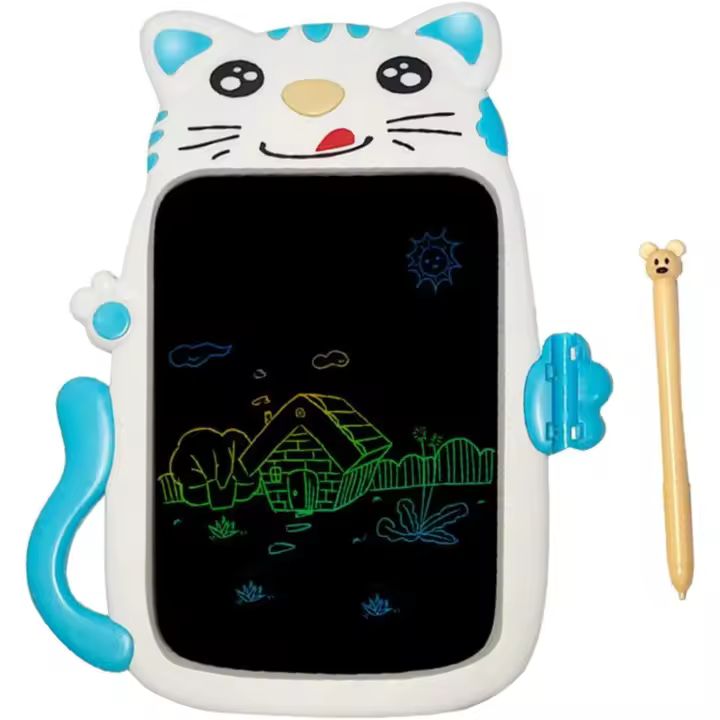 Tabla de dibujo Electónico Niños LCD Diseño Clear Presión de escritura a mano Escorura Sensible No Pintura Protección de oculares Educativos Juguete - 1