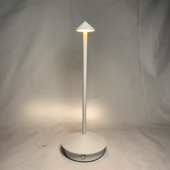 Lámpara De Mesa Recargable Creativa Con Toque LED Para Hotel Bar Café Lámpara Decorativa Para Escritorio Fuente De Iluminación Contemporánea - 1