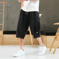 Pantalones Harem De Verano Para Hombres Talla Grande Cortos Joggers Estilo Chino Calf-Length Casuales Baggy Male Capris Trousers 8XL - details 5