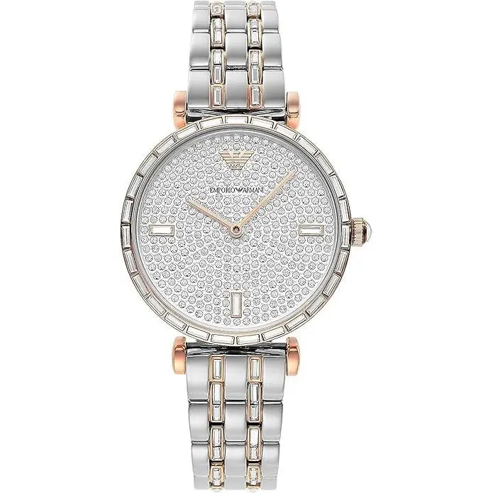 Emporio Armani Reloj Mujer AR11293, con calendario, Incluye Caja Original, Diámetro: 32MM - 1