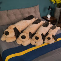 Muñeco De Peluche Grande De 100CM Perro Dormido Juguetes De Animal Suaves Regalo De Cumpleaños Para Niñas Niños Y Adultos Tamaño Generoso Material Suave - details 0