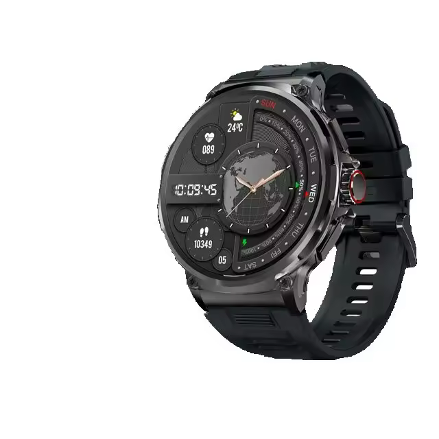 Reloj Inteligente Para Hombres Ultra HD 1,85 con GPS Track Bluetooth Llamada 710 Mah Katería Grande Deportes Gimnasio Impermeable - 1