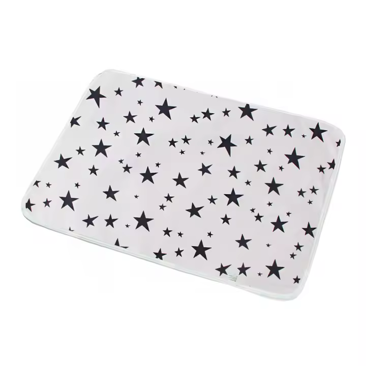 Alfombra De Cama Reutilizable Y Lavable Para Conejillos De Indias Pequeños Y Bebés Alfombra De Animal Pequeño Impermeable Y Cómoda Para Descanso - 1