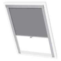 vidaXL Persiana Opaca Enrollable CK04 Cortinas Estores Ventanas Hogar Color Negro,  Gris, y mas - details 1
