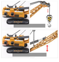 Juguetes Para Niños Camión Miniatura De Aluminio Excavadora Bulldozer Y Grúa Modelo De Vehículo De Tierra Metal Juguete Educativo Para Niños - details 13