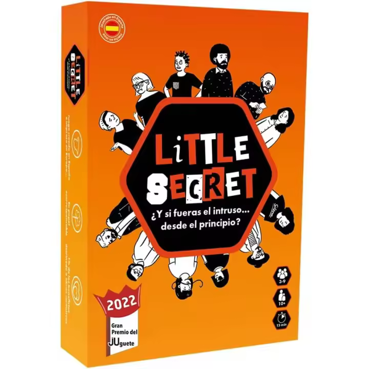 Little Secret - Juego de Mesa, Gran Premio del Juego 2022, de 3 a 9 Jugadores, Juegos de Palabras, Misterio, Creatividad y Diversión - Juega con Amigos y en Familia - Adultos, Chicos y Chicas - 1