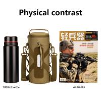 Bolsa De Botella De Agua Para Camping Y Senderismo Sistemas MOLLE Duraderos Funda Para Taza De Agua Bolsa Táctica Unisex Para Ciclismo Al Aire Libre - details 11