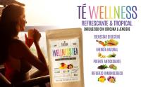 Caja Regalo Te e Infusiones Gourmet  Wellness & Good Mood Tea  Infusión Relajante, Digestiva & Antioxidante  Té Verde, Blanco, Hiperico, Jengibre, Tulsi, Espirulina, Curcuma  Pack Te 2 x 100g - details 2