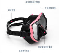 Nuevo traje de snorkel HD antivaho con gafas de buceo de vidrio templado y máscara de tubo de respiración de silicona. - details 1