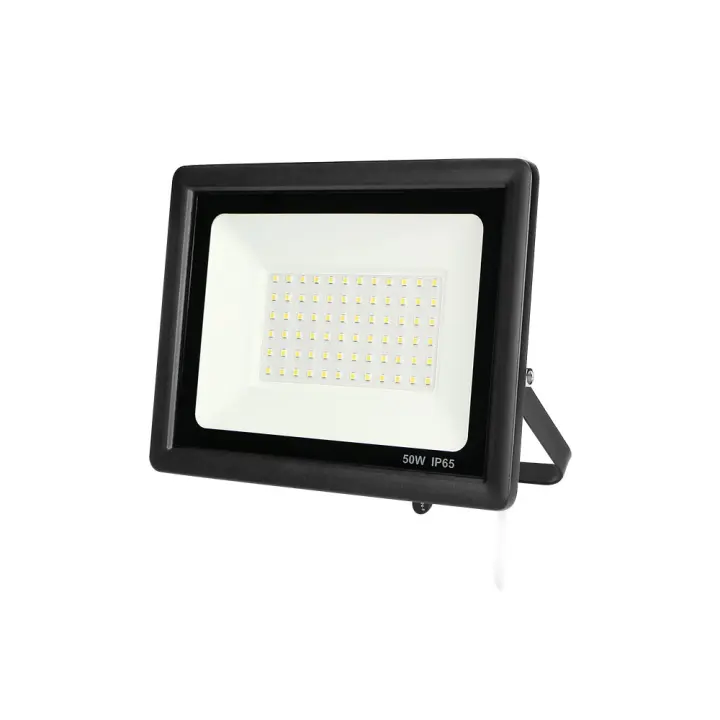 LED7 - Proyector LED Exterior 6K Slim Lumileds Negro Alta Eficiencia - Iluminación, Luz Interior, Luz Exterior, Luz Fría, Decoración, Ofertas de iluminación, Herramientas, Tecnología de Iluminación, Electrónica, Electricidad, Foco Proyector - 1