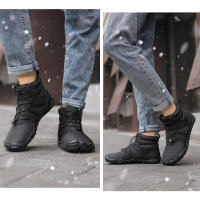 Botas De Invierno Impermeables Para Hombres Y Mujeres Zapatos De Camuflaje Casuales Para Exterior Trabajo Caminar Escalada Senderismo - details 12