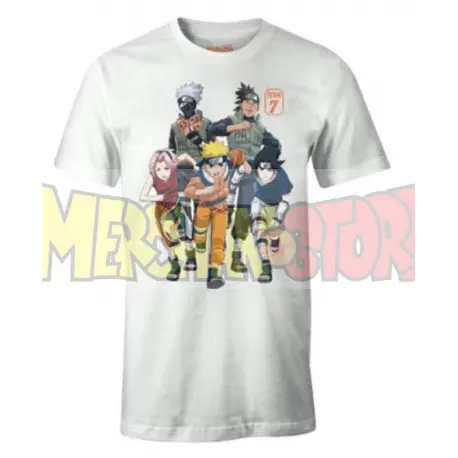 Camiseta adulto Naruto - Team 7 Talla S Raíz MERCHAN-STORE Camisetas Naruto - 1