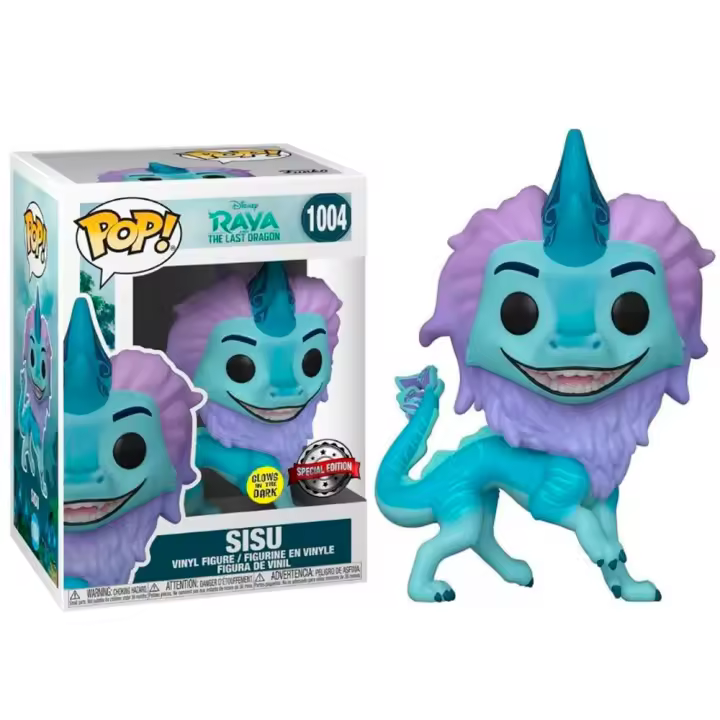 Funko Sisu GITD exclusivo 1004 Raya y el Dragon And The Dragon  Disney Funko Pop Funko Pop - 1
