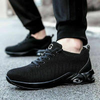 Botas De Trabajo Con Almohadilla De Aire Para Hombres Zapatos De Seguridad Transpirables Antisísmicos Con Punta De Acero Protección Contra Puntas - details 2