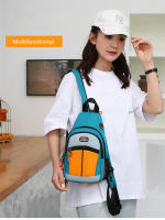 Mochila Mini Para Mujer De Fengdong Bolsa De Pecho Pequeña Estilo Casual Bolsa Deportiva Para Viaje Mochila Cruzbody Con Manija Suave - details 0