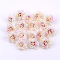 10/20Pcs Flores Artificiales De Seda Rosa 4CM Para Decoración De Hogar Bodas DIY Guirnalda De Navidad Accesorios De Regalo - details 15