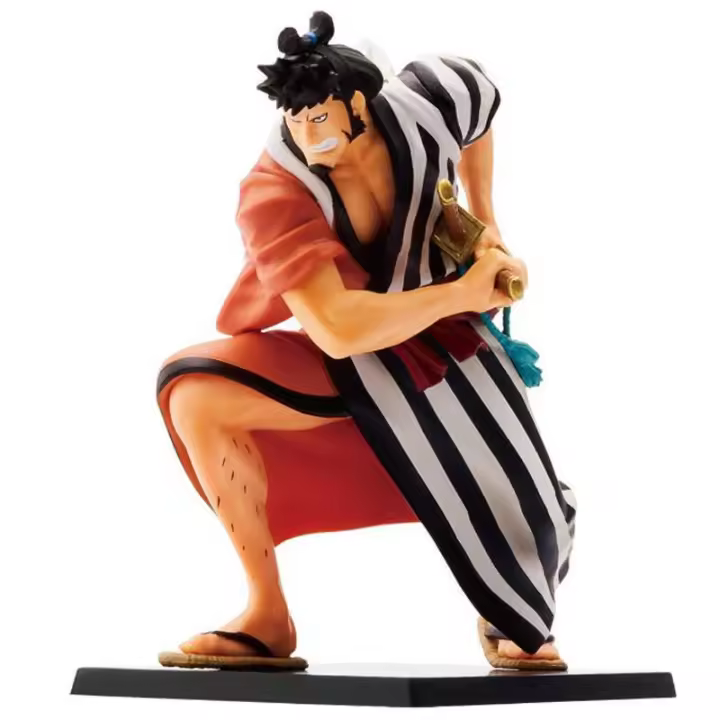 Figura Ichibansho Kin Emon The Nine Red Scabbards is Here One Piece 11cm. Figura coleccionable con acabados detallados. Perfecta para fans y coleccionistas de ediciones especiales. - 1