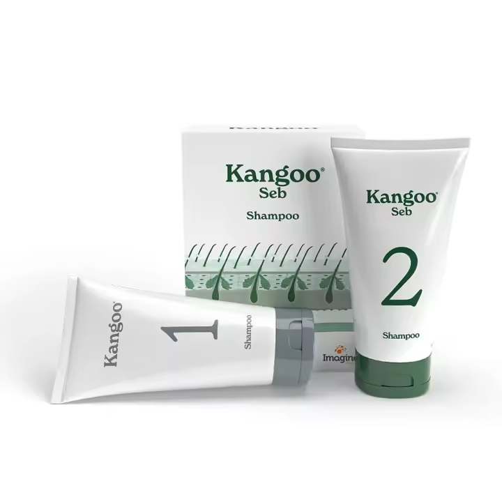 Champú Kangoo Seb 2 envases de 150 ml champú para perros y gatos con piel grasa Urano - 1