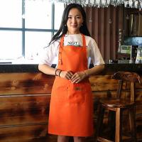 Nueva Moda Del Delantal De Cocina Para Mujer Y Hombre Chef Trabajo Delantal Para Barbacoa Restaurante Bar Tienda Salones De Belleza Estudios Uniforme - details 21