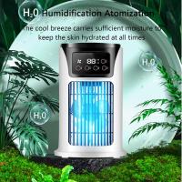 Ventilador de aire acondicionado portátil de 5w, 6 velocidades, ajuste de 6h, aire acondicionado personal mini USB, con tanque de agua de 200ml, ultrasilencioso, resistente al agua, adecuado para dormitorios, oficinas, hogares, escritorios y camping - details 5