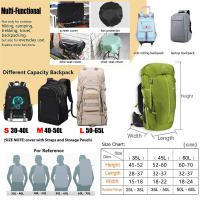 Cubierta Impermeable Para Mochila Reflectante Con Correa 15L-65L Cubierta De Rucksack Mejorada Para Senderismo Camping Ciclismo - details 3