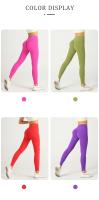 Leggings De Yoga Para Mujer Cintura Alta Transpirables Para Fitness Correr Ciclismo Pantalones De Ejercicio De Verano Ropa De Gimnasio - details 4