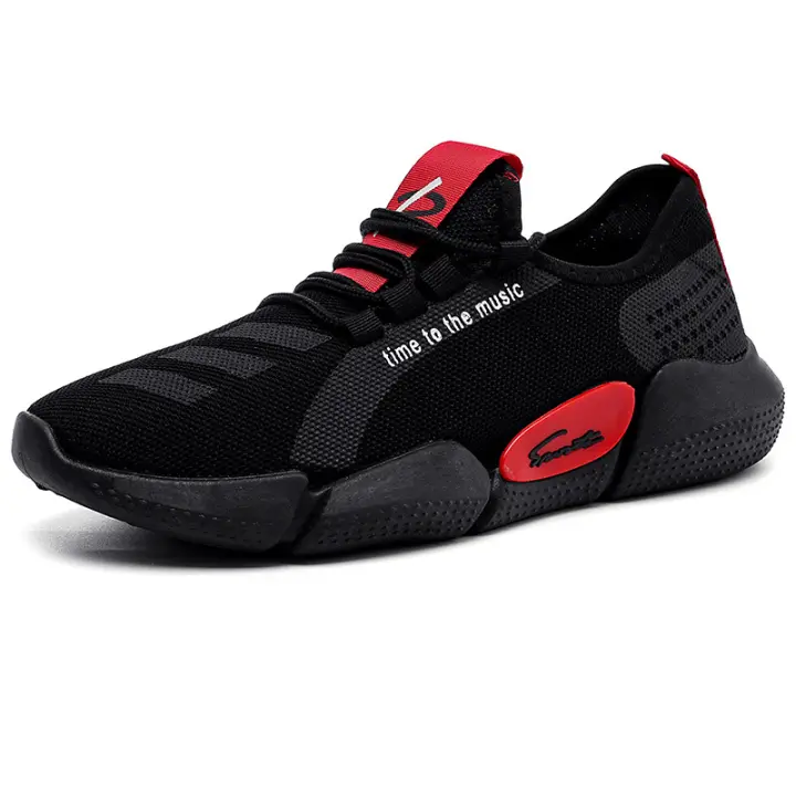 Zapatillas deportivas nuevas para hombre, de malla tejida, informales, de tela, ligeras y modernas para correr. - 1