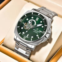 Reloj De Pulsera De Lujo Para Hombres PAGANI DESIGN 2025 Reloj Métrico Automático Mecánico Resistente Al Agua 200M Acero Inoxidable Cronógrafo De Silicona - details 6